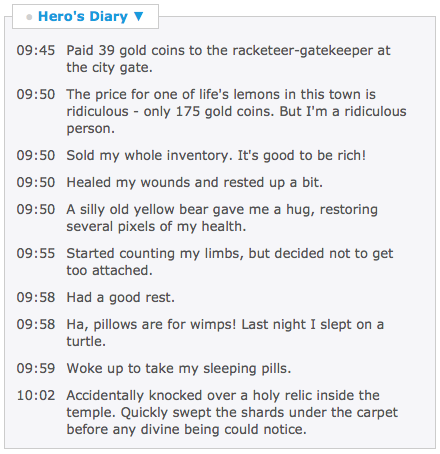 Hero Diary