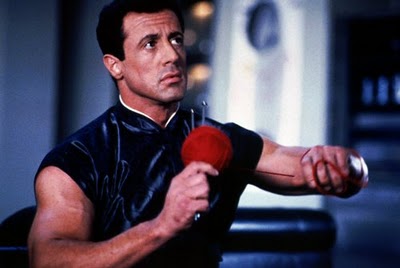 John Spartan knitting