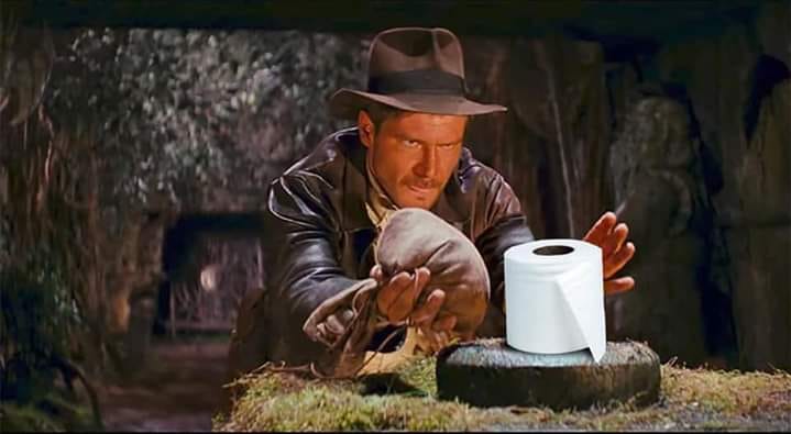 Indiana Jones Toilet Paper